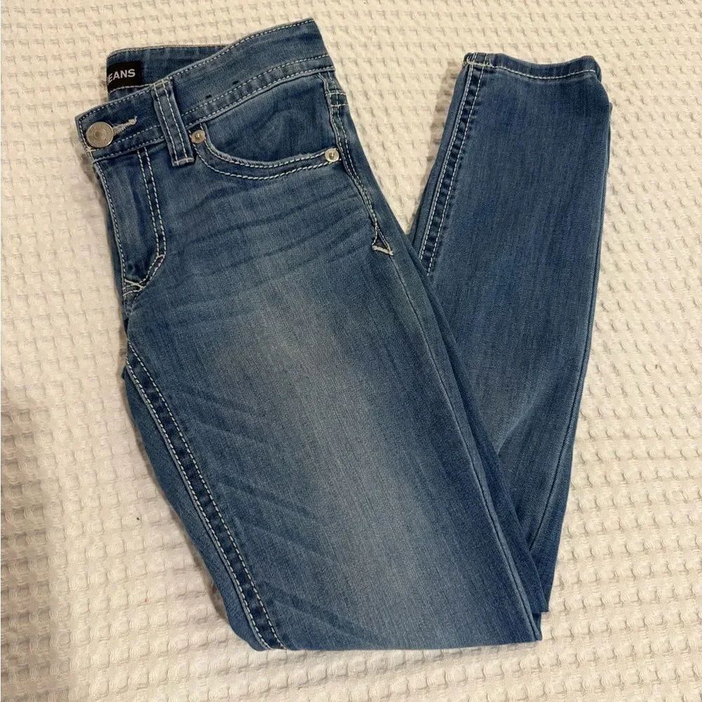 Express Jeans Blue Legging skinny Jeans size 4